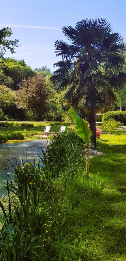 Le Vieux Moulin Gites - A Charming Stone Cottage With Garden View And Seasonal Pool Guegon Ngoại thất bức ảnh